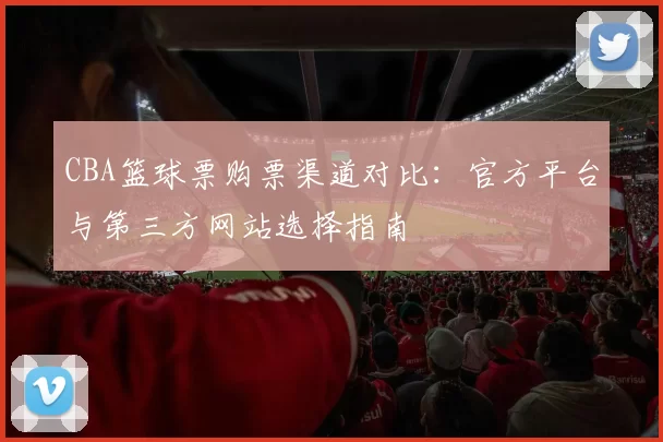 CBA篮球票购票渠道对比：官方平台与第三方网站选择指南