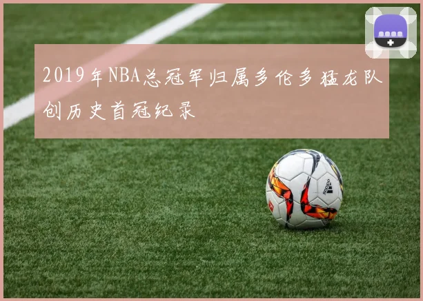 2019年NBA总冠军归属多伦多猛龙队创历史首冠纪录